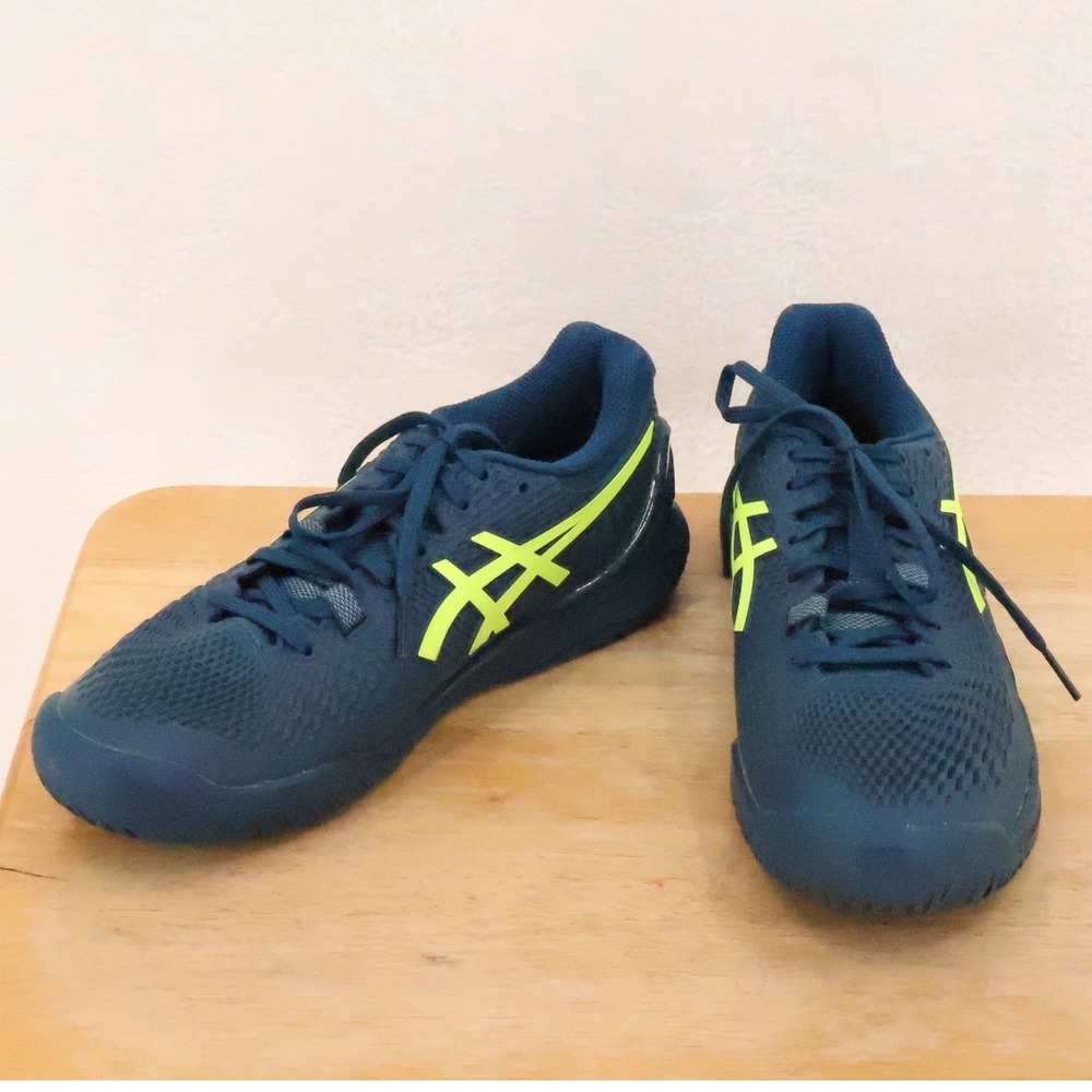 ASICS Gel-Resolution 9 Tennis Shoes Mens Size 8 Pickle Ball Court Non Marking